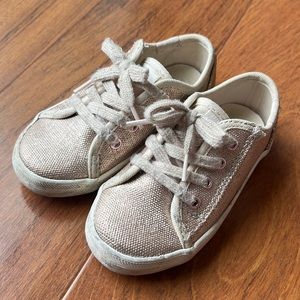 Rose Gold Keds w/ Velcro Closure Sz 7